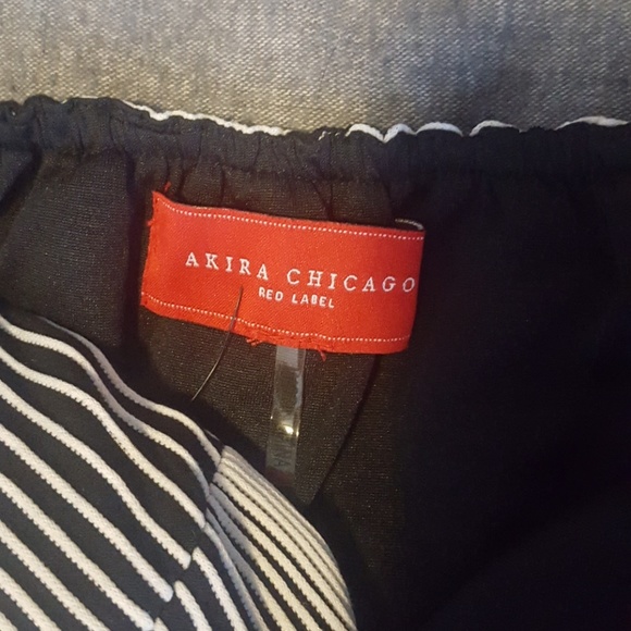 NWT striped sweetheart neck strapless midi dress - Picture 7 of 8